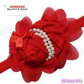 Baby Headband for Baby Hair Accessories for infant (Red)